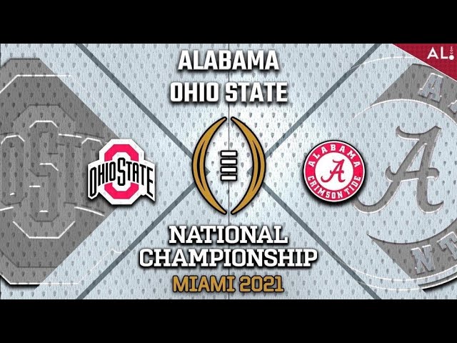 LIVE COLLEGE Football: Ohio State Buckeyes vs. Alabama Crimson Tide Live Stream