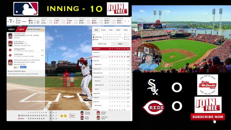 🔴MLB LIVE (CHICAGO WHITE SOX vs. CINCINNATI REDS) - LIVE BASEBALL - LIVE WATCH