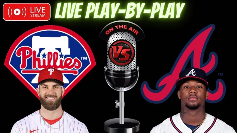 BRAVES VS PHILLIES Watch Party LIVE MLB Reaction & Chat Interaction