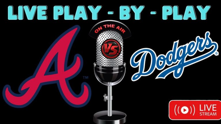 Dodgers VS Braves LIVE MLB - Reaction