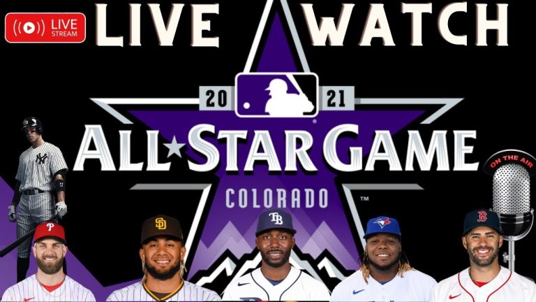 MLB ALL STAR GAME 2021 🔴 LIVE ⚾WATCH & REACTION