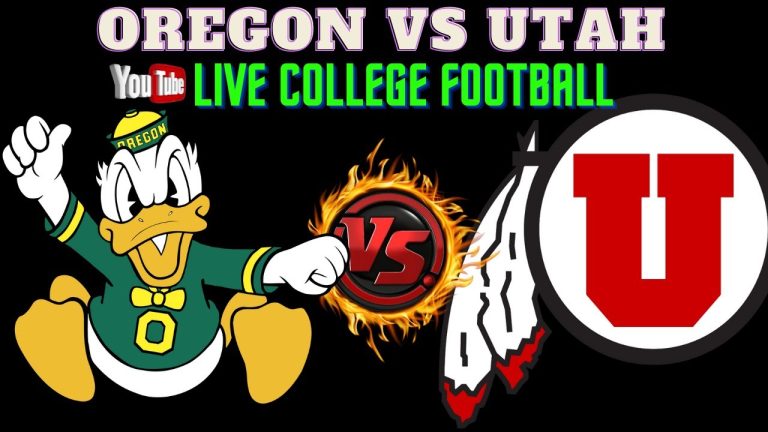 🔴LIVE - CFB Watch Oregon Ducks vs Utah Utes || PAC 12 Football Championship | OREvsUTAH