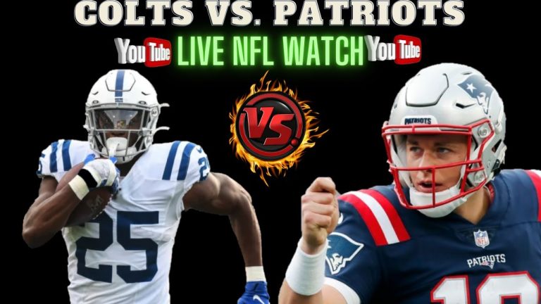 Indianapolis Colts vs New England Patriots 🔴LIVE NFL Football NEvsIND | INDVSNE