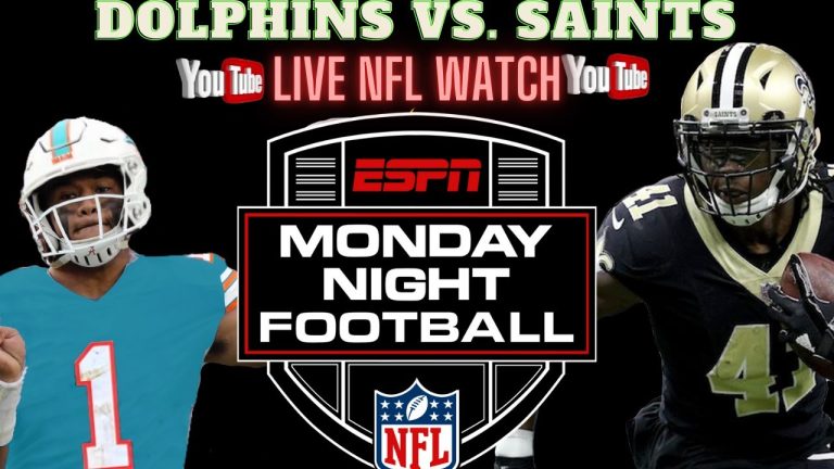 Dolphins vs Saints 🔴LIVE NFL Football (Miami vs New Orleans) MIAvsNO || NOvsMIA