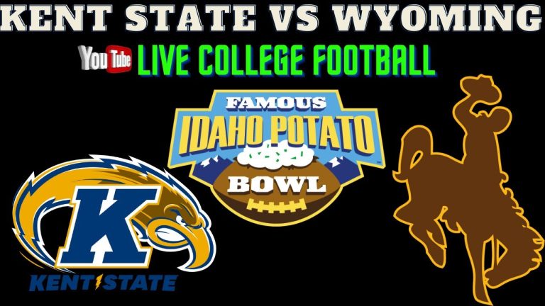 Kent State vs Wyoming 🔴LIVE CFB Football (Golden Flashes vs Cowboys) Famous Idaho Potato Bowl