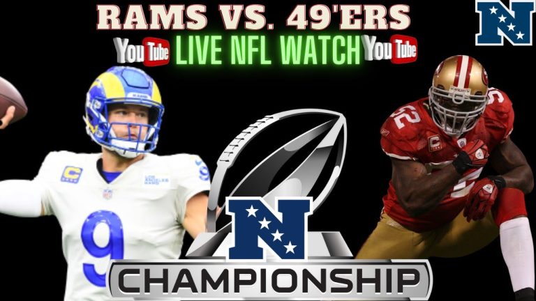 San Francisco 49'ers vs Los Angeles Rams 🔴NFC Championship || Live NFL Football || LARvsSF | SFvsLAR
