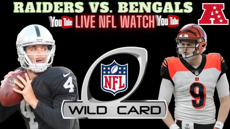 Las Vegas Raiders vs Cincinnati Bengals 🔴AFC Wildcard 🔴LIVE Stream || LVRvsLAC || CINvsLVR