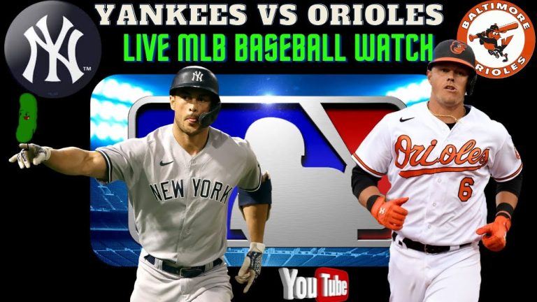 New York Yankees vs Baltimore Orioles || MLB live baseball