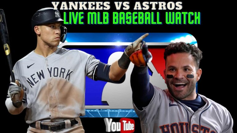 Yankees vs Astros 🔴⚾ LIVE - Play by Play Watch 🔴⚾ New York Yankees vs Houston Astros
