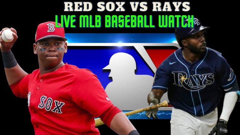 Boston Red Sox vs Tampa Bay Rays  🔴 MLB Live Watch & Reaction