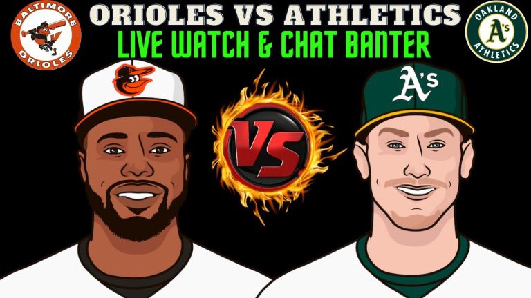 Baltimore Orioles VS Oakland Athletics 🟣 LIVE MLB ⚾ BALvsOAK Watch Party & Game Audio