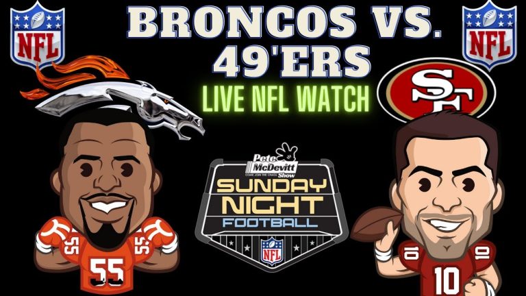 Denver Broncos vs San Francisco 49ers || Broncos vs 49ers: Live NFL Stream Chat 49ers vs Broncos