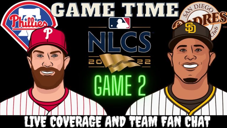 San Diego Padres vs Philadelphia Phillies Live Stream Playoffs 2022 MLB - NLCS - Game 2