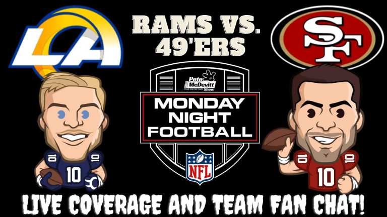 San Francisco 49ers vs Los Angeles Rams || 49ers vs Rams Rams vs 49ers: Live NFL Stream & Fan Chat