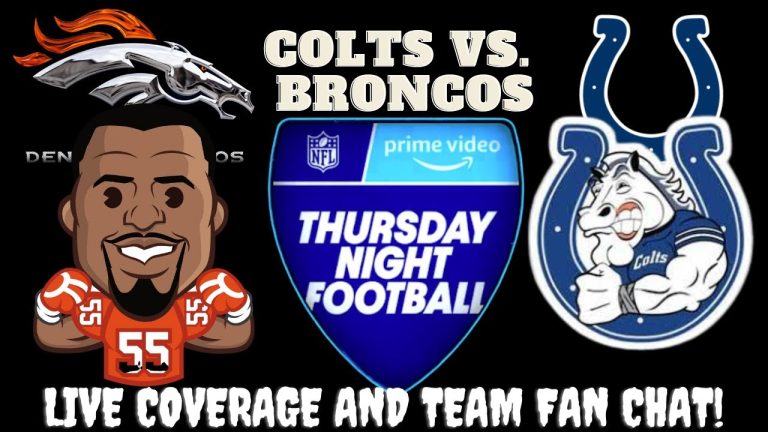 Denver Broncos vs Indianapolis Colts || Broncos vs Colts Live NFL Stream & Fan Chat Colts vs Broncos