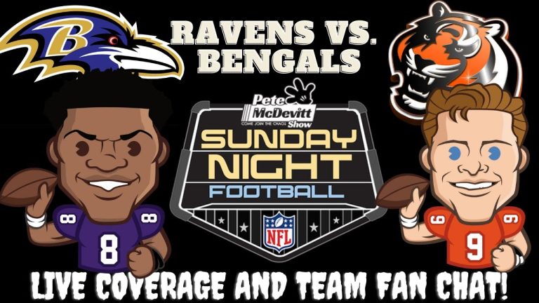 Cincinnati Bengals vs Baltimore Ravens || Bengals vs Ravens || Ravens vs Bengals: Live NFL Stream