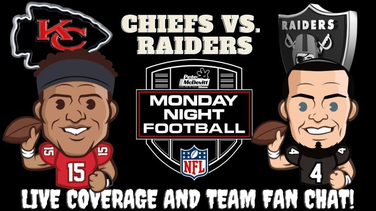 Kansas City Chiefs vs Las Vegas Raiders || Raiders vs Chiefs || Live NFL Stream Chiefs vs Raiders