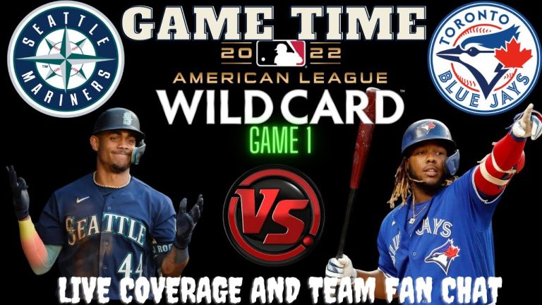 Mariners vs Blue Jays ⚾ LIVE 2022 MLB WILD CARD GAME 1 ⚾ Live Play Reaction SEAvsTOR || TORvsSEA