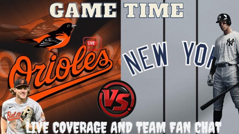 LIVE BASEBALL - New York Yankees vs. Baltimore Orioles - LIVE WATCH