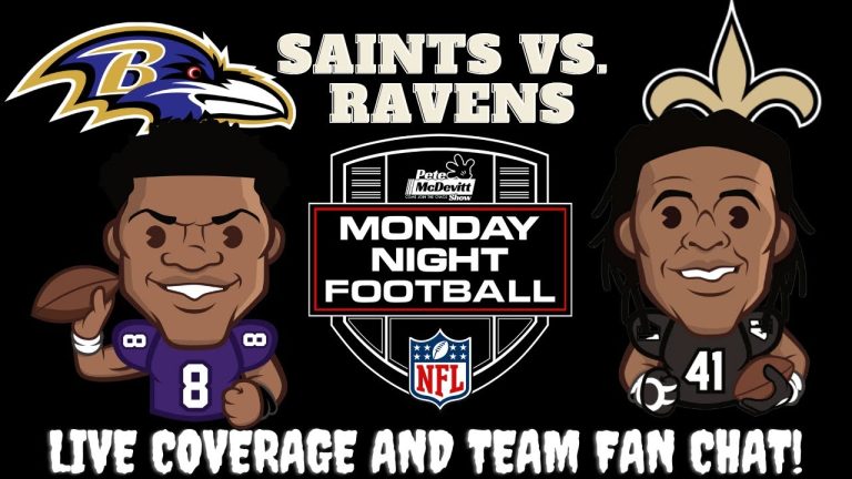 Baltimore Ravens vs New Orleans Saints Live Stream & Fan Chat 🏉 Ravens vs Saints | Saints vs Ravens