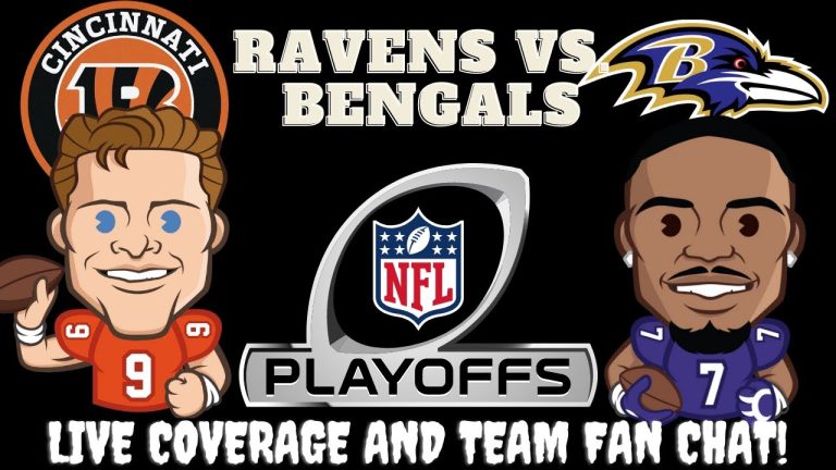 Cincinnati Bengals vs Baltimore Ravens WILDCARD Bengals vs Ravens | Ravens vs Bengals Stream & Chat