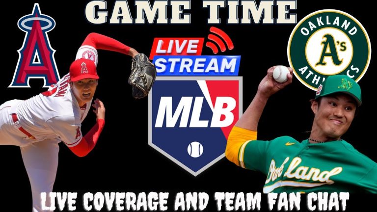 Los Angeles Angels vs. Oakland A's  - 🔴MLB LIVE WATCH
