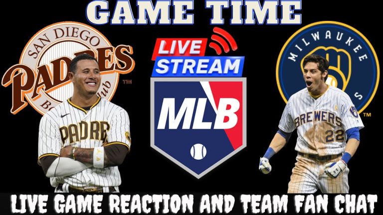 Milwaukee Brewers vs San Diego Padres MLB LIVE 🔴 | Watch and Game Discussion