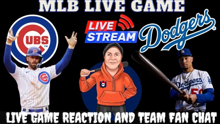 Los Angeles Dodgers vs Chicago Cubs 🔴 MLB LIVE 🔴  | Watch and Fan Chat Discussion