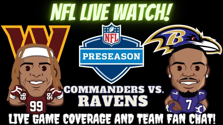 Baltimore Ravens vs Washington Commanders || Ravens vs Commanders || Commanders vs Ravens