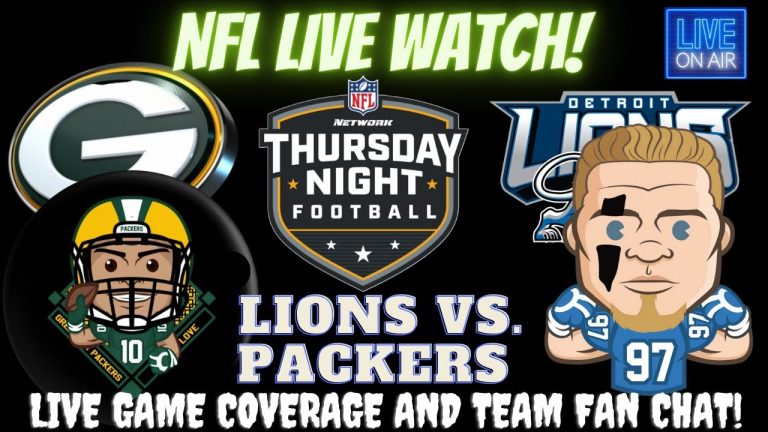 Detroit Lions vs Green Bay Packers 🔴LIVE NFL Watch & FAN CHAT | Packers vs Lions | Packers vs Lions