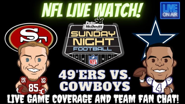 Dallas Cowboys vs San Francisco 49ers || Cowboys vs 49ers || 49ers vs Cowboys: Live NFL Fan Stream