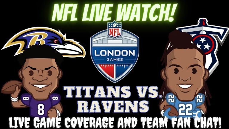 Baltimore Ravens vs Tennessee Titans || Ravens vs Titans || Steelers vs Titans: Live NFL Fan Stream