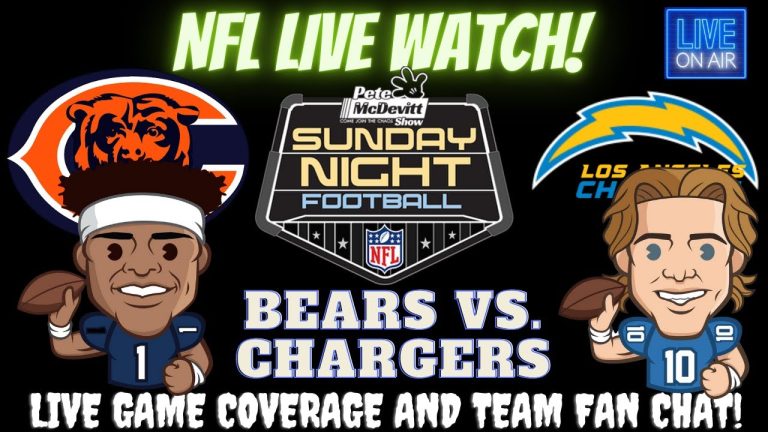 Los Angeles Chargers vs Chicago Bears || Chargers vs Bears || Bears vs Chargers: Live NFL Fan Stream