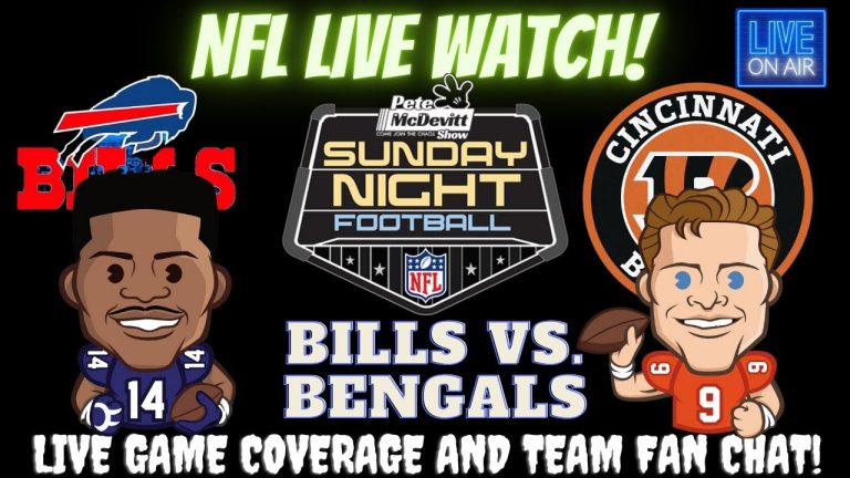 Buffalo Bills vs Cincinnati Bengals || Bills vs Bengals  || Bengals vs Bills: Live NFL Fan Stream
