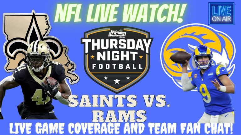 New Orleans Saints vs Los Angeles Rams 🔴LIVE NFL Football NOvsLAR | PHIvsNO