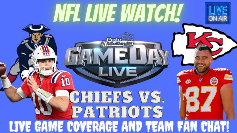 New England Patriots vs Kansas City Chiefs 🔴LIVE NFL Football  KCVSNE | NEVSKC