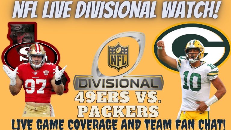 Green Bay Packers vs San Francisco 49ers 🔴🏈 LIVE NFL DIVISIONAL Watch & FAN CHAT