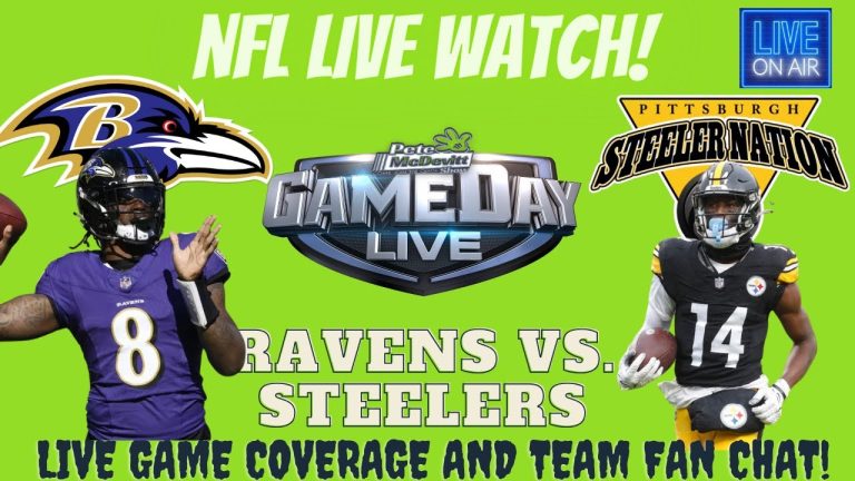 Ravens vs Steelers🔴LIVE NFL Football (Baltimore vs Pittsburgh) Live Watch || BALvsPIT || PITvsBAL