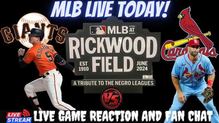 St. Louis Cardinals vs San Francisco Giants at Rickwood Field ⚾ MLB live