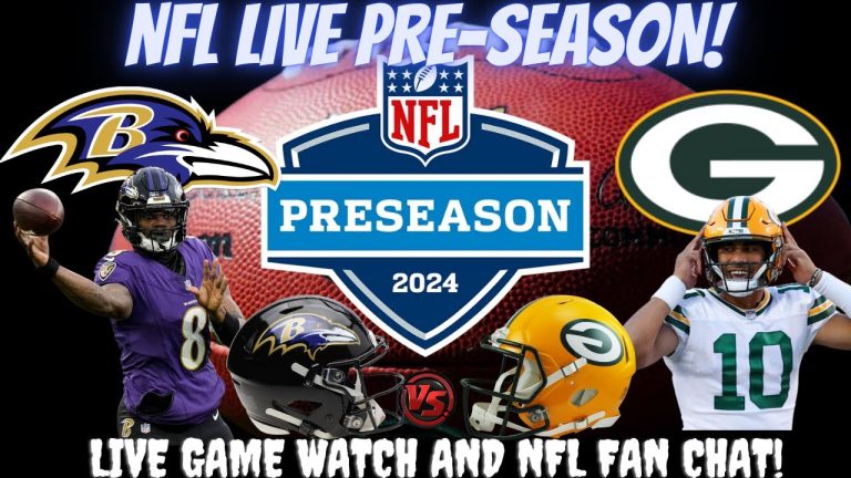 Green Bay Packers vs Baltimore Ravens 🔴LIVE NFL Football GBvsBAL || BALvsGB