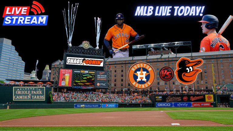 Baltimore Orioles vs Houston Astros  ⚾🔥 Live MLB Play-by-play Watch!