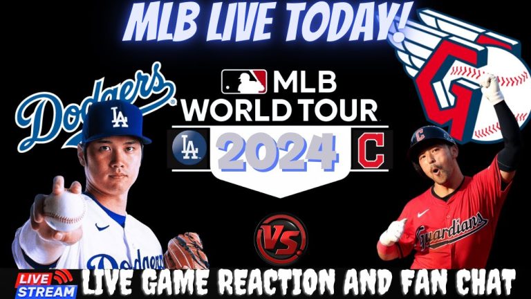 Dodgers vs Guardians 🔴⚾ LIVE - Play by Play Watch 🔴⚾ Los Angeles Dodgers vs Cleveland Guardians