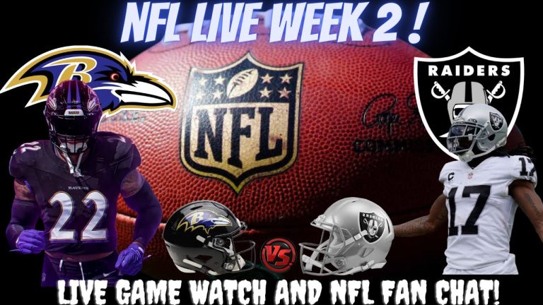 🔴LIVE NFL Football (Baltimore Ravens vs Las Vegas Raiders) Live Watch