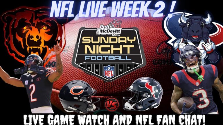 🔴LIVE NFL Football - Chicago Bears vs Houston Texans Live Watch