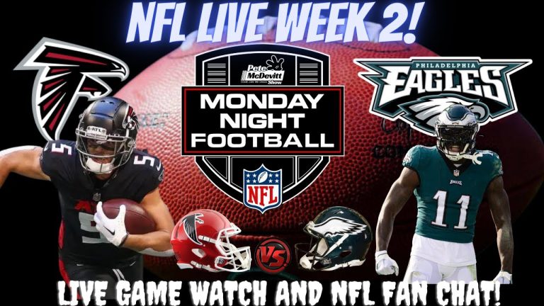Atlanta Falcons vs Philadelphia Eagles | Falcons vs Eagles || Eagles vs Falcons: Live NFL Fan Stream