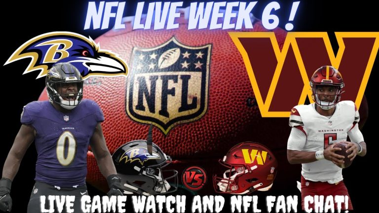 Baltimore Ravens vs Washington Commanders Live NFL Fan Stream Commanders vs Ravens