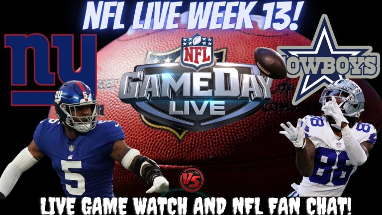 Dallas Cowboys vs New York Giants || Cowboys vs Giants || Giants vs Cowboys: Live NFL Fan Stream