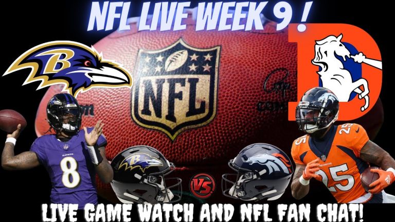 Baltimore Ravens vs Denver Broncos || Ravens vs Broncos: Live NFL Stream & Fan Chat