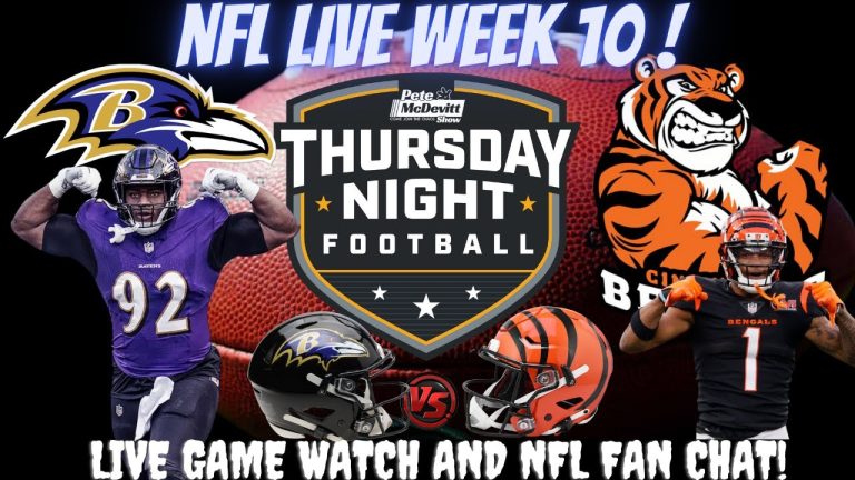 Baltimore Ravens vs Cincinnati Bengals | Ravens vs Bengals | Bengals vs Ravens: Live NFL Fan Stream