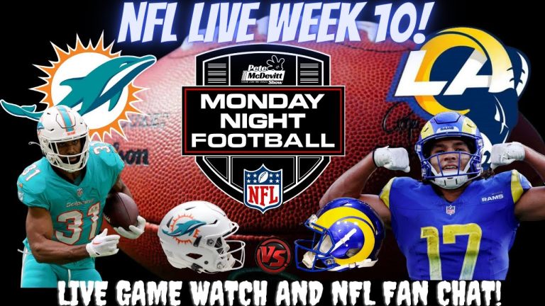 Miami Dolphins vs Los Angeles Rams 🔴LIVE NFL Football